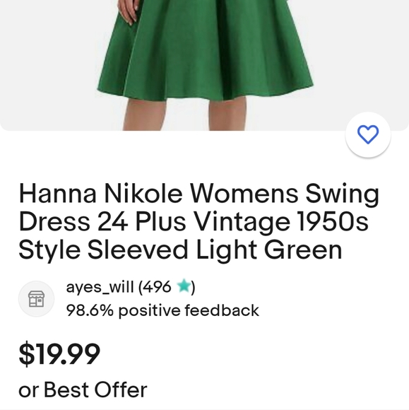 VINTAGE DRESS - Picture 2 of 3